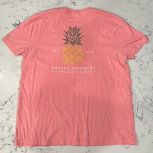 Pink Medium Brooks Brothers T-shirt